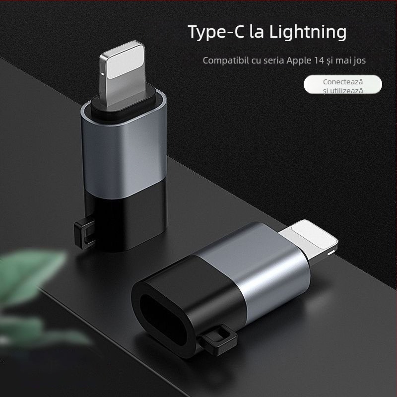 Mini adaptor Apple Type-C pentru conectare la streaming live (Brand: Xin wangwei; Model: Apple adapter; Compatibil cu: Apple)