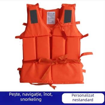 Go ahead DY-86-5 Vestă Oxford de salvare cu buzunar și cataramă, personalizabilă