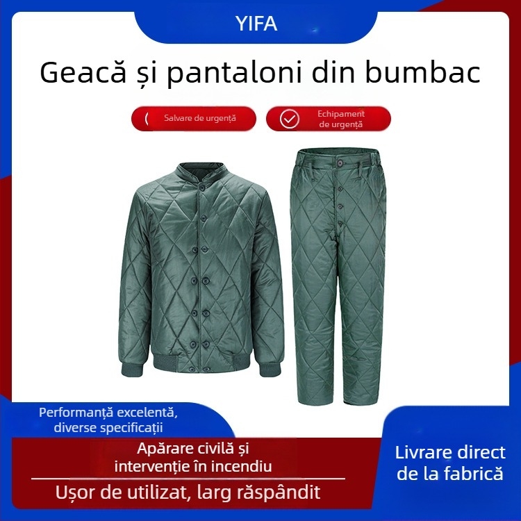 Jachetă termică de salvare pentru intervenții în dezastre civile, personalizabilă, marcă Yifa, model Complete