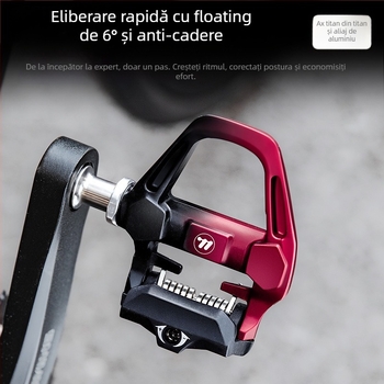 Pedale West Rider cu SPD pentru biciclete de șosea, aliaj de aluminiu, model Yp0802144