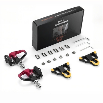 Pedale West Rider cu SPD pentru biciclete de șosea, aliaj de aluminiu, model Yp0802144