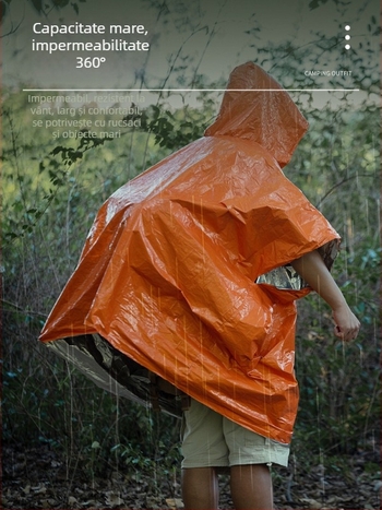 Buye pelerină de ploaie de urgență pentru camping în aer liber și alpinism - Brand Buye (Categorie: Pelerină de ploaie de urgență)