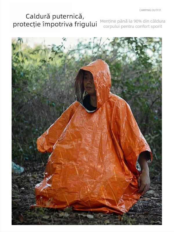Buye pelerină de ploaie de urgență pentru camping în aer liber și alpinism - Brand Buye (Categorie: Pelerină de ploaie de urgență)