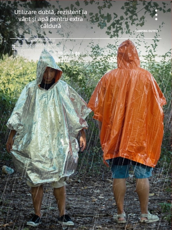 Buye pelerină de ploaie de urgență pentru camping în aer liber și alpinism - Brand Buye (Categorie: Pelerină de ploaie de urgență)