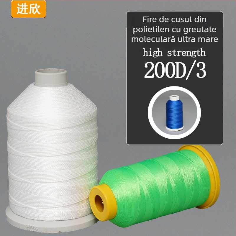 Fir textil de cusut cu rezistență înaltă — Dali Horse, fibră de polietilenă; pentru pescuit, activități în aer liber, cusături industriale și țesut plasă