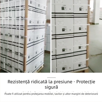 Protector de colțuri din kraft în formă de L, întărit