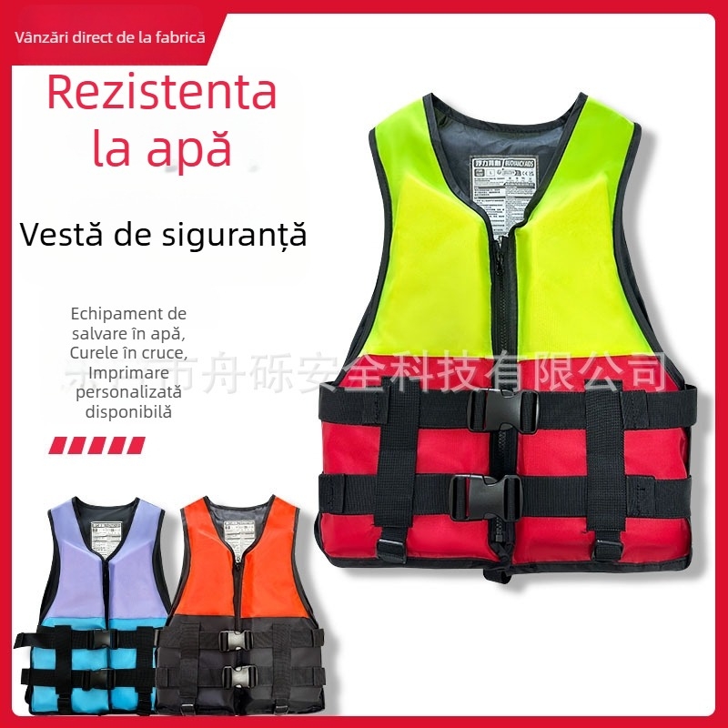 Vestă de salvare pentru adulți, plutuitor mare pentru rafting pe mare și înot, model Jsy, brand Other, suport pentru personalizare