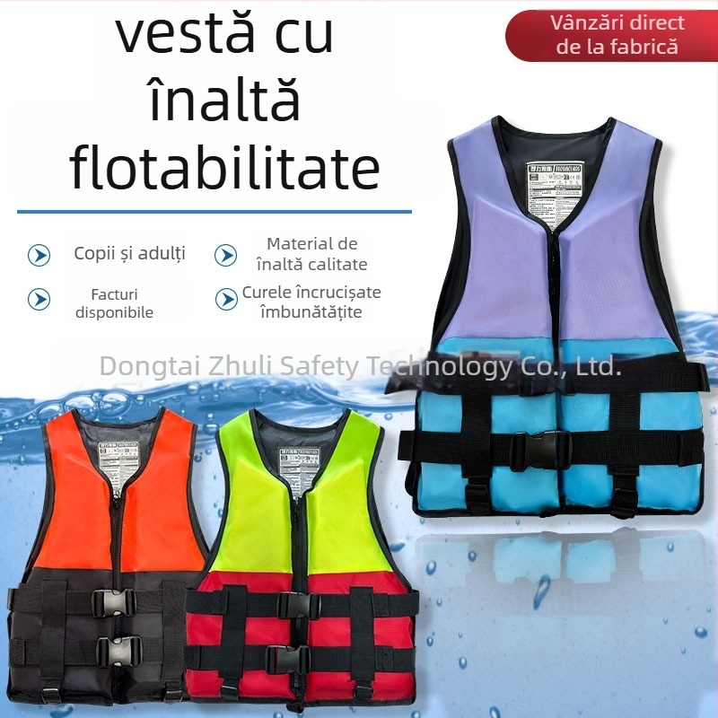 Vestă de salvare pentru adulți, plutuitor mare pentru rafting pe mare și înot, model Jsy, brand Other, suport pentru personalizare