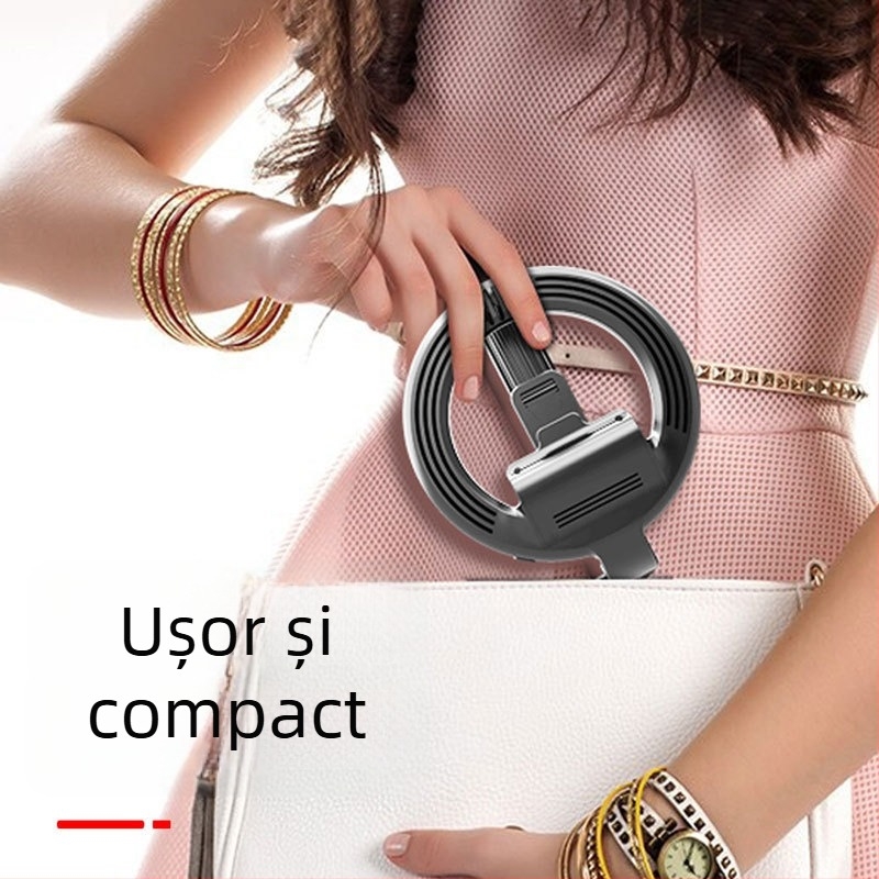 TokQi L07 Bluetooth selfie stick cu trepied și inel LED de iluminare