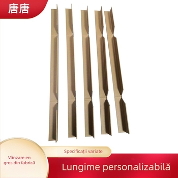 Protector de colț din hârtie pentru mobilier – în formă U și L, anti-coliziune, margine cu canelură groasă, hârtie Kraft, tăiere