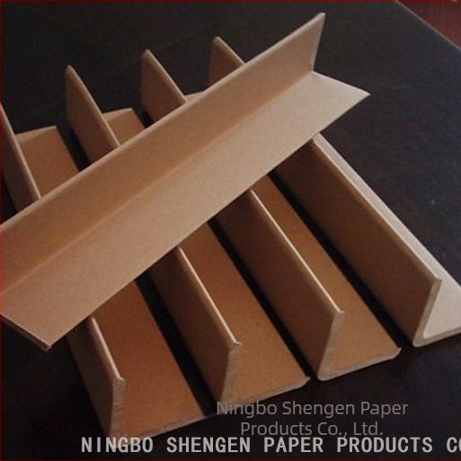 Protector de colț din kraft pentru ambalare în formă de L – Material: hârtie kraft; Tip: protector de colț în formă de L; Producție: ambalare; Brand: Sheng en Paper Products