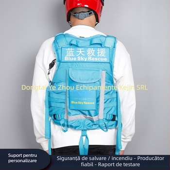 Vestă de salvare pentru intervenții în apă, plutabilitate mare, vestă de intervenție la incendiu, marcă Yezhou, model Altul