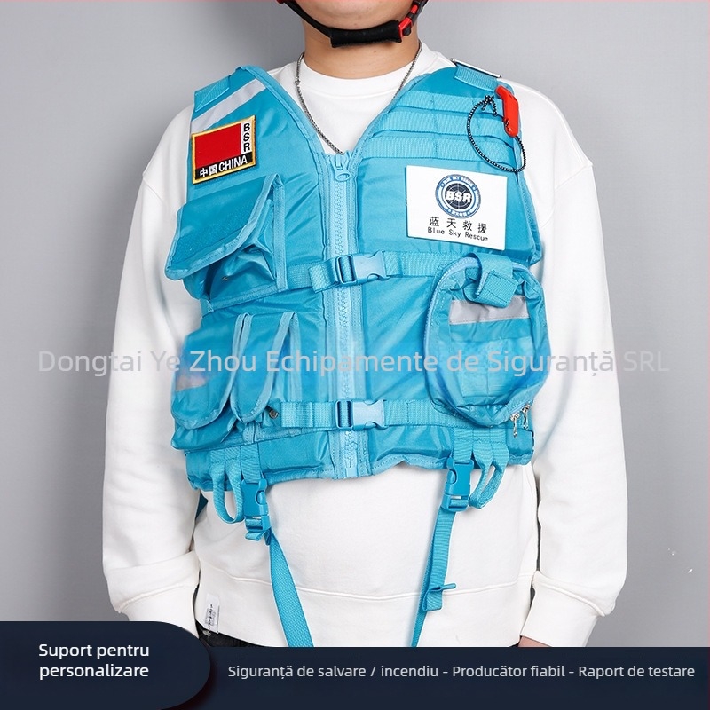 Vestă de salvare pentru intervenții în apă, plutabilitate mare, vestă de intervenție la incendiu, marcă Yezhou, model Altul