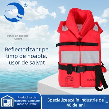 Vesta de salvare maritimă CCS standard pentru râuri interioare, plutabilitate mare, model JHY-IV, pentru adulți