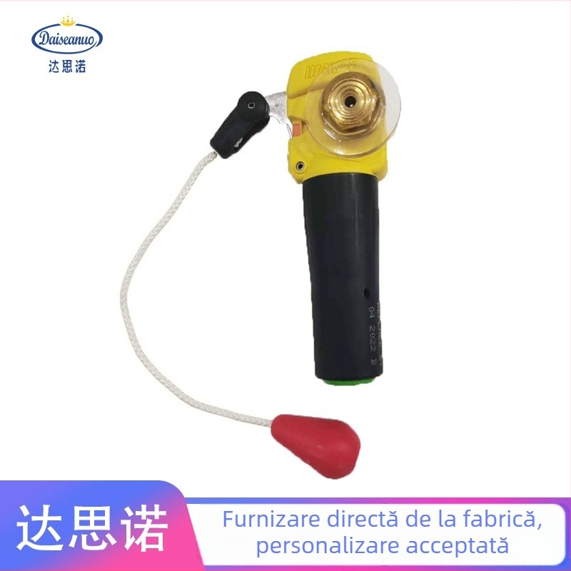 Dispozitiv de umflare pentru vestă de salvare UML — acționare manuală și automată, cu ventil de umflare