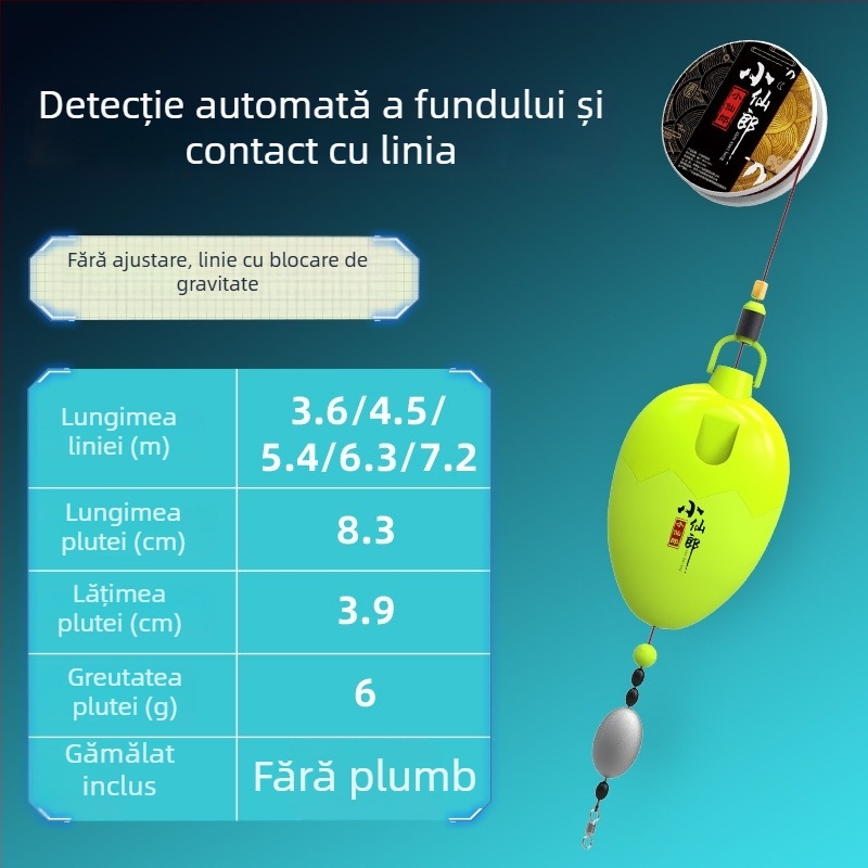 Little Fairy Plută Automată pentru Fund - Înaltă Sensibilitate, Set de Plute din Material Compus