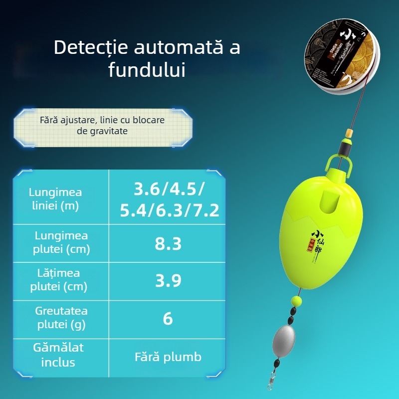 Little Fairy Plută Automată pentru Fund - Înaltă Sensibilitate, Set de Plute din Material Compus