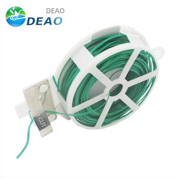 Deo Linie de legare pentru grădină – sârmă din fier pentru susținerea plantelor și cățărarea vițelor