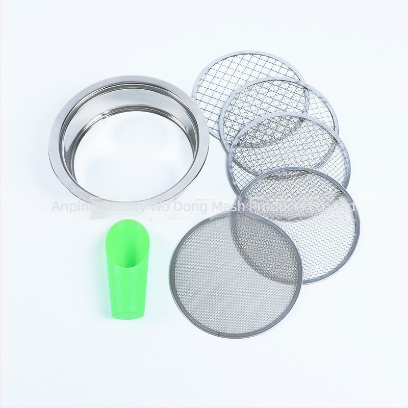 Sita de grădină cu plasă interschimbabilă 1/3/6/9/12 mm, din plastic, pentru compost, nisip, pietre și filtrarea impurităților