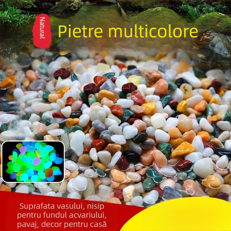Substrat din piatră pentru acvarii și ornamente peisagistice pentru suculente — pietre îngroșate