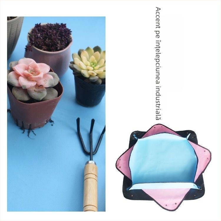 Covor de grădină din țesătură Oxford îngroșată, impermeabil pentru transplantare și schimbarea solului la suculente