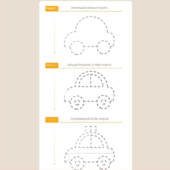 Carte de antrenament pentru controlul ținerii pixului pentru copii — desen cu simetrie, hârtie, educație timpurie, concentrare