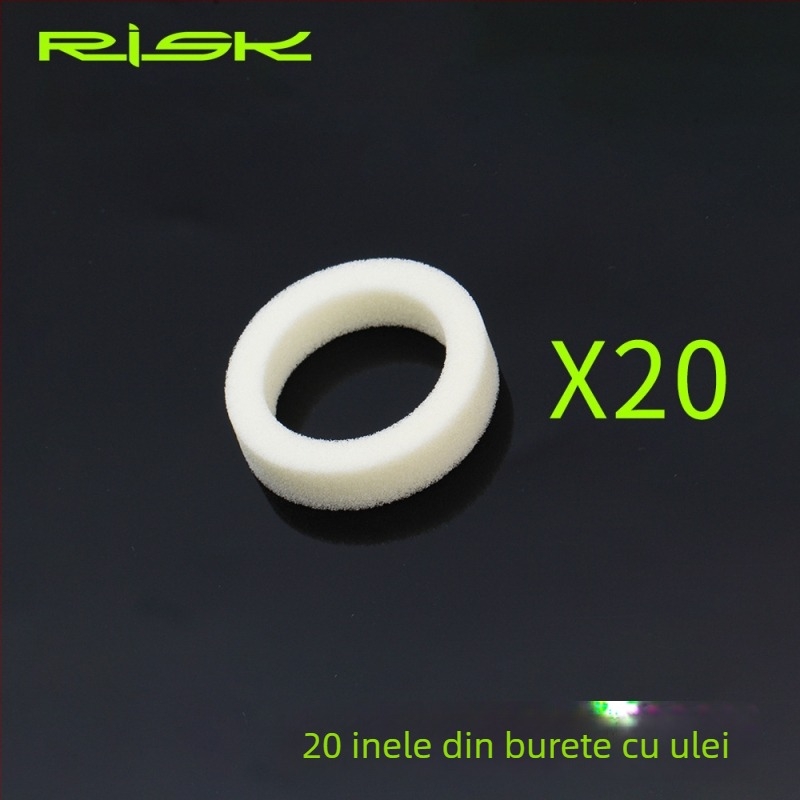 Kit de întreținere a lanțului pentru bicicletele de munte și de drum, cu suport pentru lanț, curățător de lanț și lubrifiant de lanț; brand: RISK; personalizare disponibilă; etichetă privată licențiată