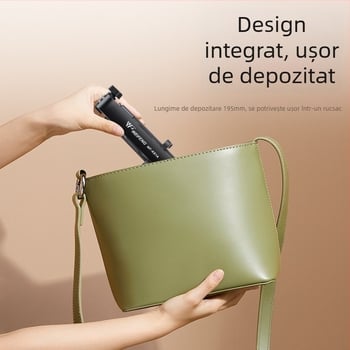 Weifeng K01A Suport Portabil Bluetooth pentru Telefon și Trepied — Universal pentru Fotografiere Orizontală și Verticală, Caroserie ABS+PC+Aluminiu, Telecomandă Inclusă, Bluetooth, Suport Personalizare