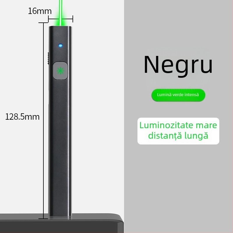 Laser pointer 2 în 1 și lanternă pentru modele 3D de nisip, putere mare, rază lungă, reîncărcabil