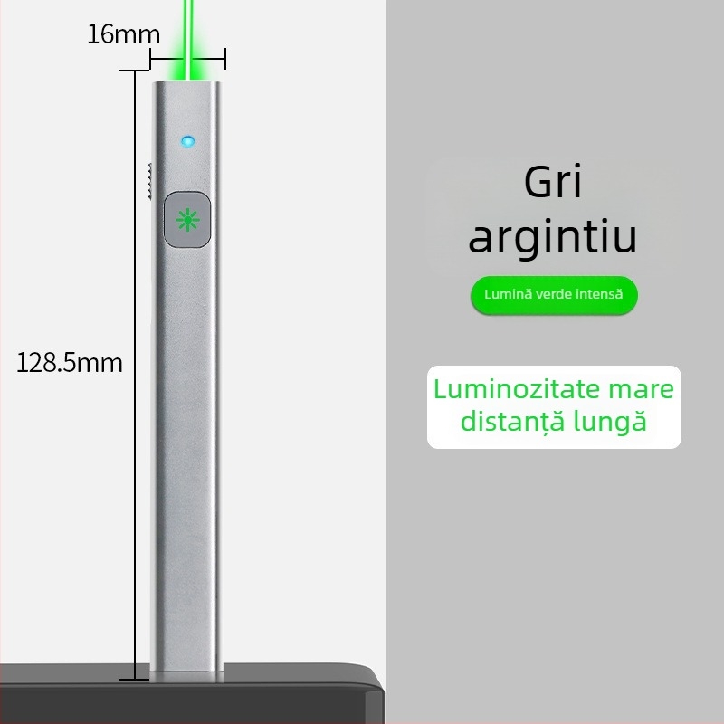 Laser pointer 2 în 1 și lanternă pentru modele 3D de nisip, putere mare, rază lungă, reîncărcabil