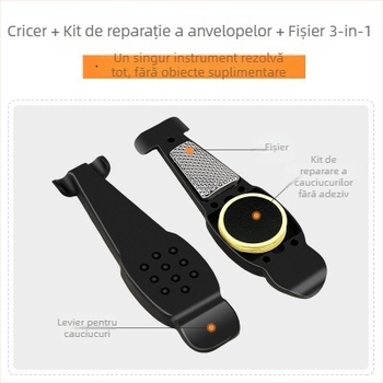 Kit de unelte pentru bicicletă cu instrumente de reparație, cheie, pompă pentru bicicletă de munte și accesorii