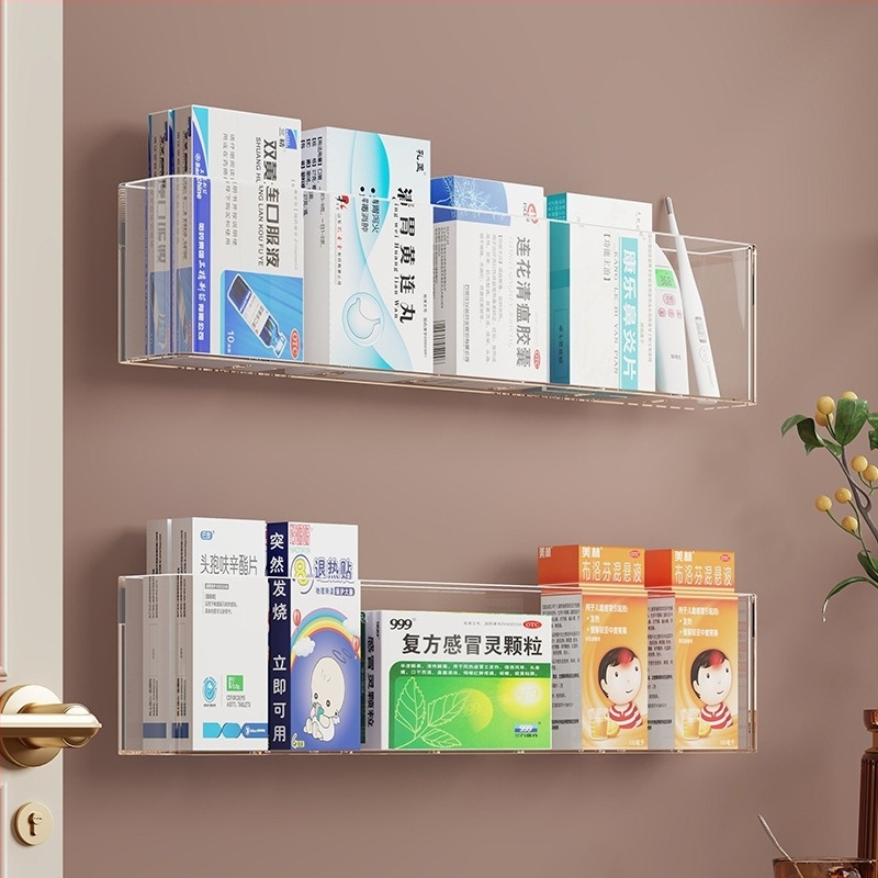 Cutie depozitare medicamente, montată pe perete, acrilică, multi-strat, capacitate 1 L.