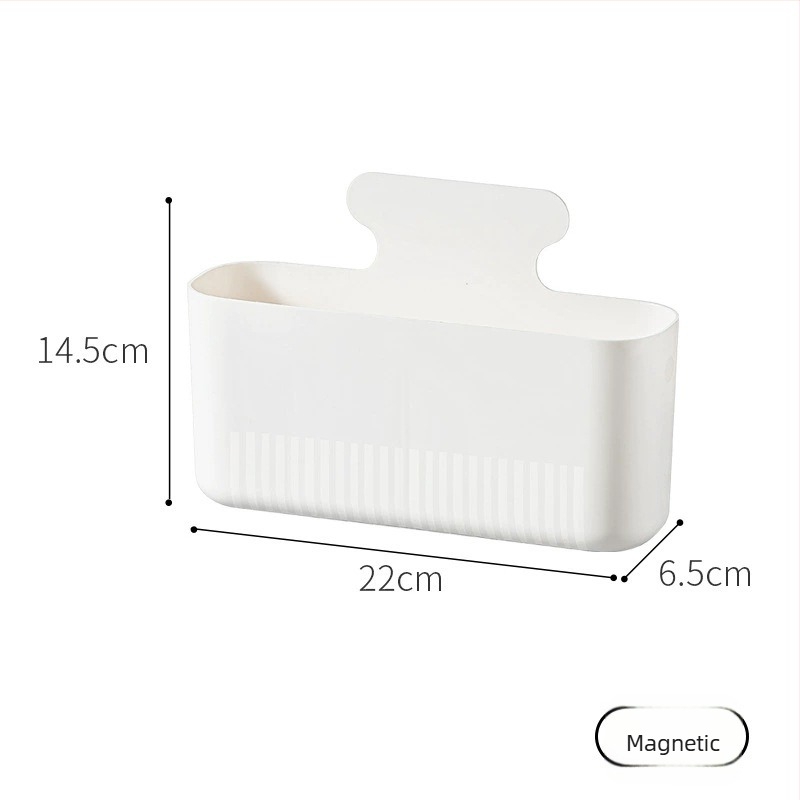 Cutie de depozitare montată pe perete, plastic, model A0695, Nachu, funcție sortare, fără capac