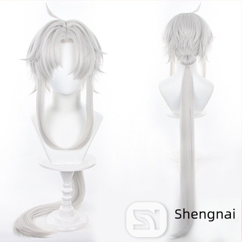 Perucă cosplay - Model 1222, fibre de înaltă temperatură, păr lung