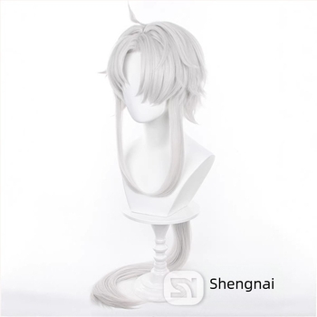 Perucă cosplay - Model 1222, fibre de înaltă temperatură, păr lung