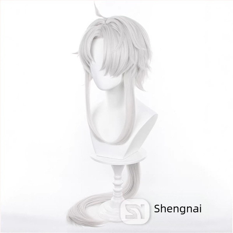 Perucă cosplay - Model 1222, fibre de înaltă temperatură, păr lung