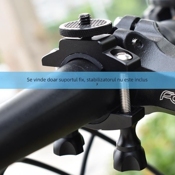 Montură pentru bicicletă compatibilă OM4 pentru stabilizator de telefon cu telecomandă Bluetooth
