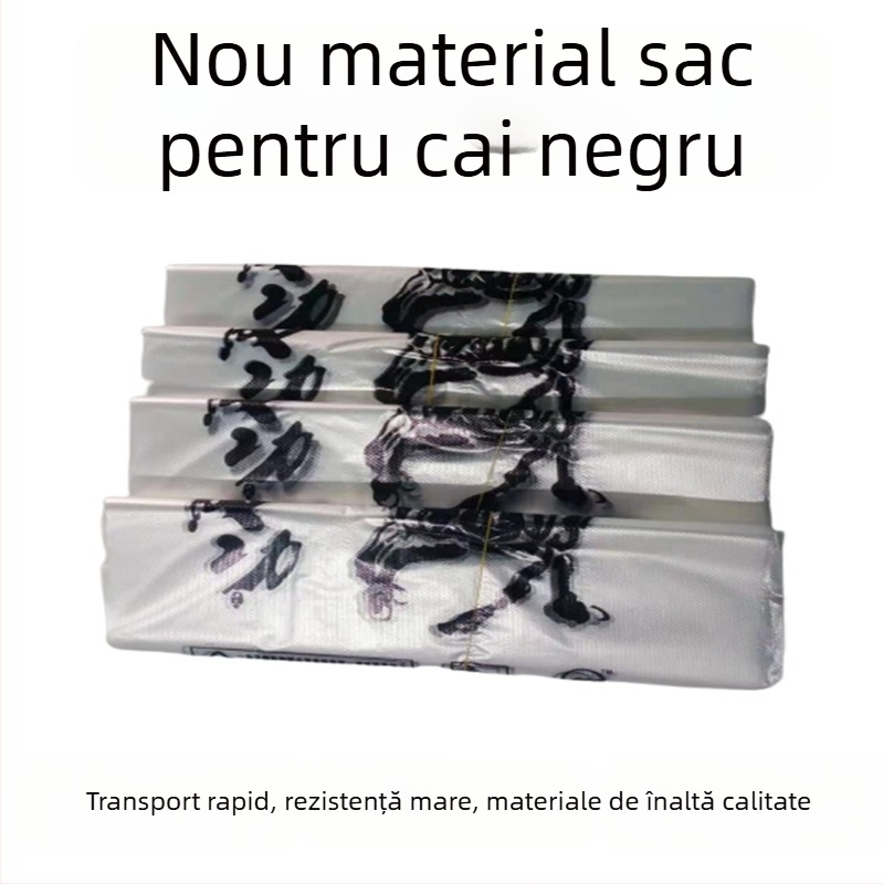 Geantă tote din plastic transparentă, cu construcție dublă și construcție îngroșată, cu mâner de 23 cm.