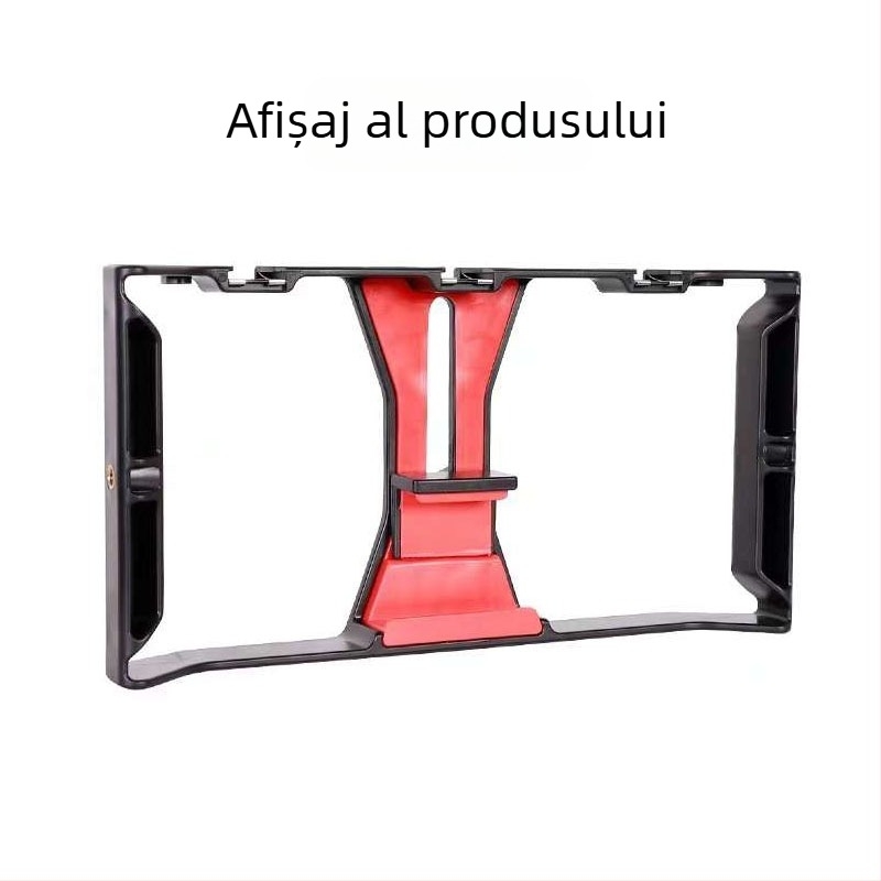 Cadru de stabilizare pentru telefon cu două mâini – serie Cage-free, ABS, model T0025, personalizabil, Bluetooth: Nu, telecomandă: Nu