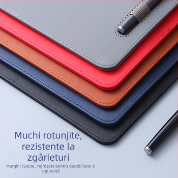 Clipboard A4 din piele cu clemă magnetică puternică, 5 mm grosime placă, pentru întâlniri de birou