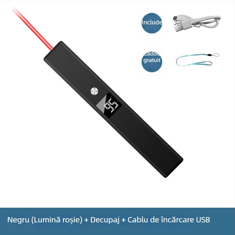 Pointer laser cu afișaj de putere — Suoxue, imprimare logo disponibilă, pentru uz de afaceri: birouri de vânzări, întâlniri, șantiere