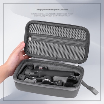 Brdrc Geantă de depozitare pentru DJI Osmo Mobile 8 — husă de transport pentru stabilizatorul de telefon, include un set de 7 accesorii