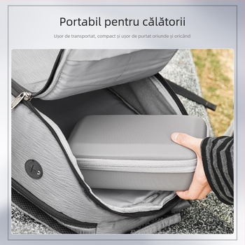 Brdrc Geantă de depozitare pentru DJI Osmo Mobile 8 — husă de transport pentru stabilizatorul de telefon, include un set de 7 accesorii