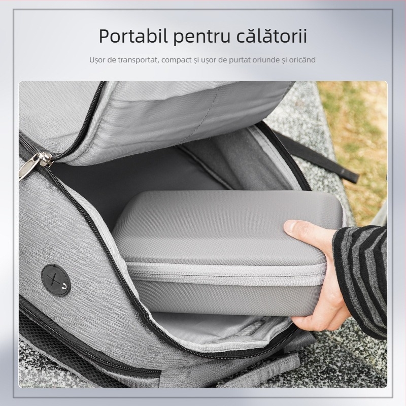 Brdrc Geantă de depozitare pentru DJI Osmo Mobile 8 — husă de transport pentru stabilizatorul de telefon, include un set de 7 accesorii