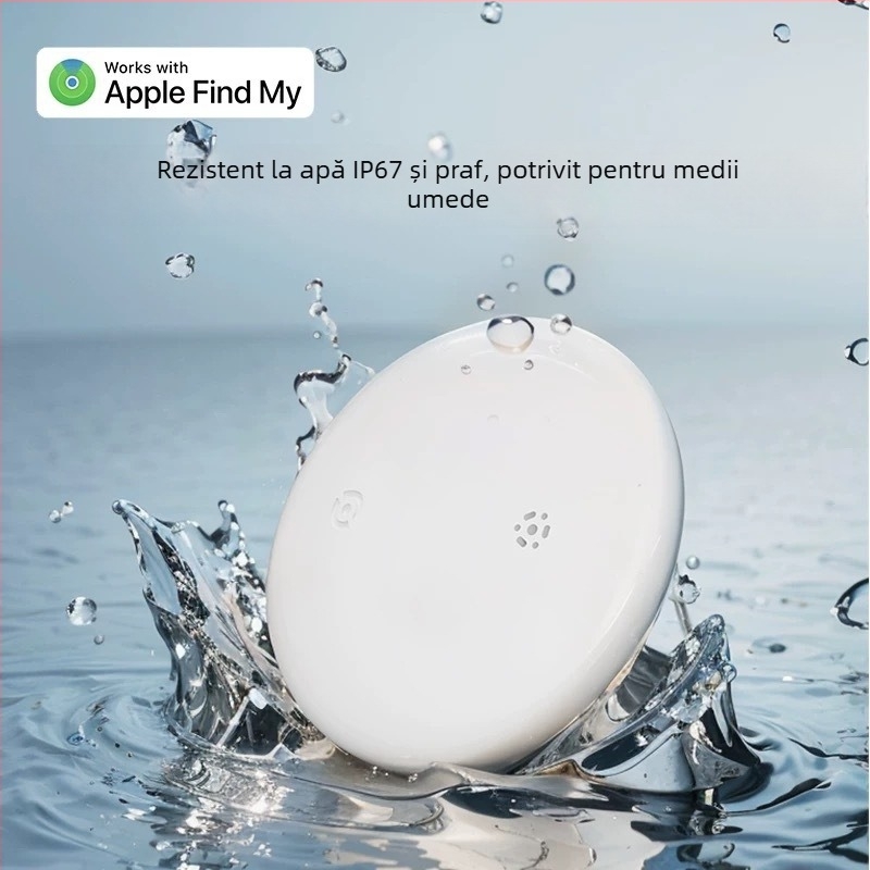 Locator anti-pierdere S10 pentru iOS – certificat MFI, IP67 impermeabil, baterie 210 mAh, greutate 9 g