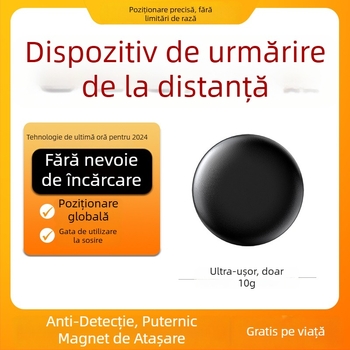 Tracker Bluetooth pentru chei și portofel, model P18c, autonomie baterie 360 de zile, rază 100 m, capacitate baterie 220, corp PC