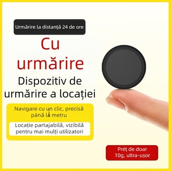 Tracker inteligent anti-pierdut pentru biciclete și animale de companie, model F3, ABS, Bluetooth, baterie 220 mAh