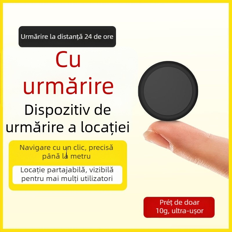 Tracker inteligent anti-pierdut pentru biciclete și animale de companie, model F3, ABS, Bluetooth, baterie 220 mAh