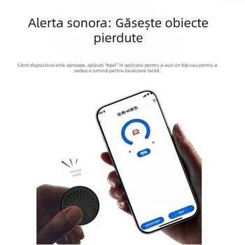 Tracker GPS cu poziționare precisă, poziționare Bluetooth, rezistent la apă, baterie înlocuibilă, navigație pe hartă