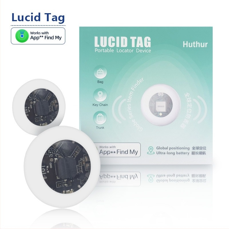 WT-06 GPS Tracker pentru Find My (iOS) – Localizator Anti-Lost pentru copii, vârstnici, animale de companie și chei; rază de 30 m, baterie 2500mAh, carcasă ABS